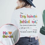 Personalisierte niedliche Lehrer Sweatshirt Lehrer T-Shirt mit Namen Inspirational Lehrer Geschenk zurück zu Schule Geschenk Lehrer Anerkennung Gesche