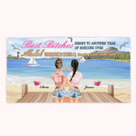 Serviette de plage Serviette de voyage Cadeau de couple Facile à ranger et à transporter