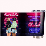 Personalized Here's To Another Year Of Bonding Over Alcohol Best Friendship 20oz Tumbler Gift for Best Friend for Hot and Cold Drinks