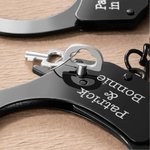 Personalized Double-Lock Sex Handcuffs with Photo or Text  for Men Couple Erotic Accessories Valentine's Day Christmas Anniversary Gift