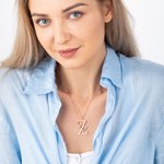 Gepersonaliseerde Vlinder Initiaal Minimalistische Ketting voor Vrouwen Verjaardag Bruidsmeisje Zomer Sieraden Cadeau