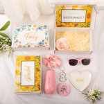 Coffret cadeau de demande en mariage personnalisé pour l'enterrement de vie de jeune fille Mariage Personnalisé 8pcs Suit