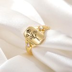 Personalized Engraved Family Birth Flower Bouquet Sterling Silver Ring Adorned with Zircon Birthday Mother's Day for Women