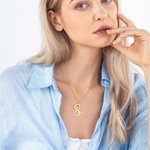 Gepersonaliseerde Vlinder Initiaal Minimalistische Ketting voor Vrouwen Verjaardag Bruidsmeisje Zomer Sieraden Cadeau