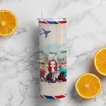 Gepersonaliseerde Bestie Quotes Jij Bent Mijn Persoon Jij Zal Altijd Mijn Persoon Zijn Rechte Magere Tumbler Cadeau voor Zus