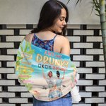 Spersonalizowany Ręcznik Plażowy Letnia Dziewczyna Hipisowski Autobus Czy Jesteśmy Pijani Ręcznik Plażowy Odporny na Piasek Szybkoschnący Prezent Urodzinowy Prezent dla Siostry Duszy