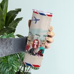 Gepersonaliseerde Bestie Quotes Jij Bent Mijn Persoon Jij Zal Altijd Mijn Persoon Zijn Rechte Magere Tumbler Cadeau voor Zus