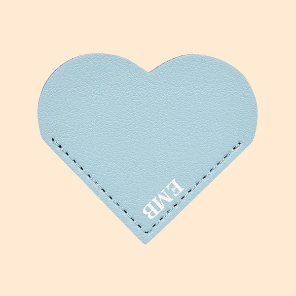 Gepersonaliseerde lederen hart bladwijzer pagina hoek boek marker met initiaal boek lezen Lover Gift Essential voor Bookworm