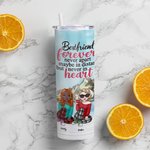 Personliga bestie citat bästa vänner för alltid aldrig isär rak mager tumbler gåva till syster