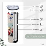 Personalized To My Besties I Love You Straight Skinny Tumbler Gift for Sister