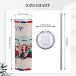 Personalized To My Besties I Love You Straight Skinny Tumbler Gift for Sister