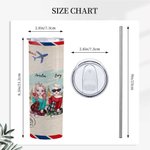 Henkilökohtainen Besties Will Always Be Connected By Heart Straight Skinny Tumbler Lahja Sisko