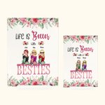 Henkilökohtainen elämä on parempaa Besties akryyli plaketti ystävyys Home Decor parhaat ystävät