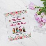 Personalized You Are My Person You Are Always be My Person Acrylic Plaque Friendship Gift for Best Friend Sisters