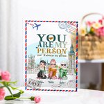 Personalized You Are My Person You'll Always be My Person Acrylic Plaque Home Decoration Gift for  Best Friends