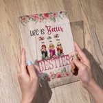 Henkilökohtainen elämä on parempaa Besties akryyli plaketti ystävyys Home Decor parhaat ystävät