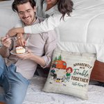 Personalizado Aparentemente Somos Problemas Juntos Quién Lo Sabía Funda Almohada Cumpleaños Regalo de Navidad Decoración del Hogar