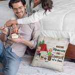 Henkilökohtainen Making Memories One Campsite At A Time Throw Tyynynpäällinen Syntymäpäivälahja Camping Couple Sohva Decor