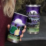 Henkilökohtainen Camping lainausmerkit Perhe lemmikkieläinten kanssa Camping 20oz Tumbler kuumille ja kylmille juomille Vuosipäivä lahja Syntymäpäivälahja lahja