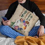 Personalisierte Ehemann und Frau Camping Partner für das Leben Throw Kissenbezug Geschenk für Camping Paar Wohnzimmer Dekoration