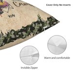 Henkilökohtainen Life Is Better When You're Camping Throw Pillow Cover Syntymäpäivälahja Camping Couple Wife Home Decoration