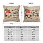 Henkilökohtainen Ilmeisesti olemme ongelmia yhdessä Kuka tiesi heittää tyynyn kansi syntymäpäivä vuosipäivä lahja leirintäalueelle pari kodin sisustus