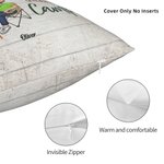 Personalized Life Is Better When You're Camping Throw Pillow Cover Birthday Valentine's Day Gift for Camping Couple Home Decoration