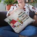 Henkilökohtainen Making Memories One Campsite At A Time Throw Tyynynpäällinen Syntymäpäivälahja Camping Couple Sohva Decor