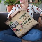 Henkilökohtainen Ilmeisesti olemme ongelmia yhdessä Kuka tiesi heittää tyynyn kansi syntymäpäivä vuosipäivä lahja Camping pari makuuhuoneen sisustus