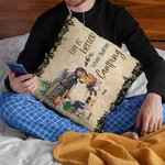 Henkilökohtainen Life Is Better When You're Camping Throw Pillow Cover Syntymäpäivälahja Camping Couple Wife Home Decoration