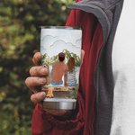 Henkilökohtainen Perhe Camping lainausmerkit Partners for Life 20oz Tumbler Loma Päivittäinen käyttö Perhe lahjat Camping lahja