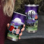 Henkilökohtainen Camping lainausmerkit Elämä on parempaa perheen kanssa Camping 20oz Tumbler päivittäiseen käyttöön