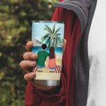 Citazioni personalizzate sul campeggio che creano ricordi vacanze estive Tumbler da 20 oz per uso quotidiano Regalo di anniversario Regalo di complean