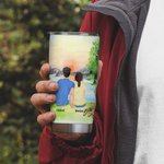 Bicchiere personalizzato da 20 oz per bevande calde e fredde Regalo di compleanno Regalo di anniversario