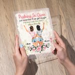 Henkilökohtaiset kukat Rikostoverit Muista vain, jos jäämme kiinni, olen kuuro ja sinä et puhu englantia Akryylilaatta Ystävyys Lahja