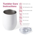 Personalized We're Not Sugar And Spice Everything Nice Bestie Caption Wine Tumbler Friend Gift with Insulation Effect