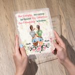 Personalised Our Friendship is Endless Acrylic Plaque Besties Gift Desk Ornament
