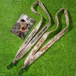 Personalized Military Camouflage Embroidery Lanyard Badge Holder US Navy Gift for Air Force Marines Military Mom Army Wife Family