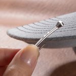 Personalised Western Horseshoe Nail Hat Clip Engraved with Letters Hat Accessory Gift for Horse Lover