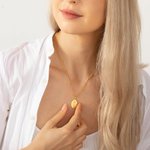 Personalised It's Coming Up Lavender Engraved Necklace for Her Birthday Anniversary Mother's Day Wedding Gift