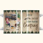 Taza de cerámica blanca personalizada 