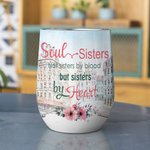 Personalized Bestie Travel Go To Popular Photo Spot Soul Sisters Holiday  Wine Tumbler Gift for Best Friend Suitable for Hot and Cold Liquids