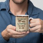 Tasse en céramique blanche personnalisée pour Couple Anniversaire Cadeau de Mariage