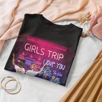 Personalised I Love You to the Beach And Back T-shirt Friendship Gift