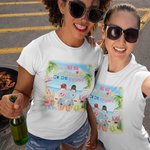 Personalisierte sind wir betrunken Schlampe wir könnten T-shirt beste Freundin Geschenk sein