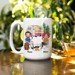 Personalized Making Memories One Campsite At A Time 11oz or 15oz White Ceramic Mug Gift for Best Friend