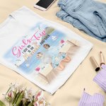 Camiseta personalizada I Love You to the Beach and Back Regalo de Amistad para Mejor Amiga Hermana