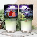 Gepersonaliseerde Let Us Sleep Under The Stars Familie Camping at Night 30oz Tumbler Verjaardagscadeau Verjaardagscadeau