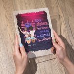 Personalized Soul Sisters Not Sisters by Blood But Sisters by Heart Acrylic Plaque Long Distance Friendship Gift