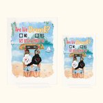 Personalisierte sind wir betrunken Schlampe wir sein könnte Acryl Plaque Besties Geschenk Schreibtisch Ornament